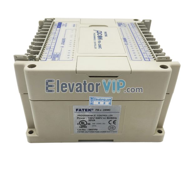 Original FATEK Programmable Controller, FATEK Logic Programmable Controller, FATEK PLC Module Supplier, FBE-28MC, FBE-28MU, FBE-28MA, Elevator PLC Controller, FATEK PLC for Industrial Automation, FBE-28MC PLC Used for Packing Machine in Bishkek Kyrgyzstan, FBE-28MC PLC Used for Packer, Cheap FATEK PLC with Factory Price