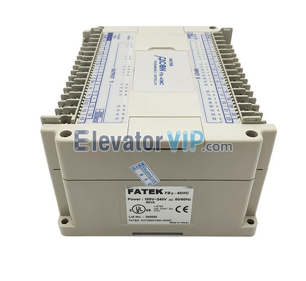 FATEK FACON Programmable Controller, Original FATEK PLC Supplier, FBE-40MC, FBE-40MA, FBE-40MU, FATEK Elevator PLC, Industrial Packer PLC, Industrial Logic Programmable Controller, FBE-40MC PLC Used for Packing Machine in Bishkek Kyrgyzstan, Cheap FBE-40MC PLC with Factory Price