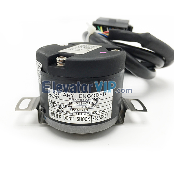 Mitsubishi Elevator Rotary Encoder, Mitsubishi Main Engine Encoder, Mitsubishi Lift Encoder Supplier, X65AC-31, SBX-8192-5MD, 60-058-C10AE, Mitsubishi Rotary Encoder with Factory Price, Mitsubishi Elevator Motor Rotary Encoder, Mitsubishi Elevator Encoder in Dubai UAE