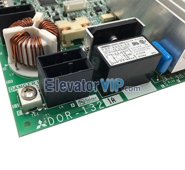 Mitsubishi ELENESSA Elevator Door Drive Board, Mitsubishi Lift Door Operator PCB, Mitsubishi Door Control Motherboard, DOR-1231A, DOR-1231B, DOR-1321A, DOR-1321B, DOR-1241A, DOR-1240A