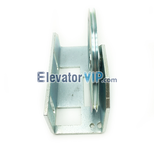 Elevator Door Rope Guiding Pulley, KONE Elevator Door Rope Pulley, KONE Lift AMD Door Rope Roller, KONE Steel AMD Diverting Pulley, Kone Door Operator Rope Pulley, KONE Elevator Door Rope Pulley 114mm, Elevator Door Rope Pulley Supplier, KONE Lift Door Rope Pulley in India, Kone Elevator AMD Door Rope Pulley Bracket