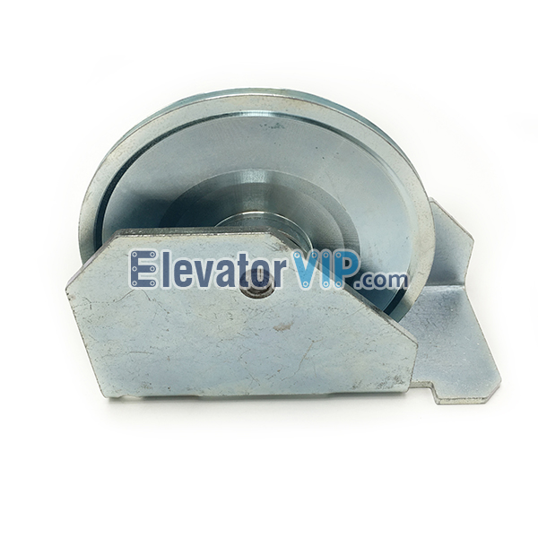 Elevator Door Rope Guiding Pulley, KONE Elevator Door Rope Pulley, KONE Lift AMD Door Rope Roller, KONE Steel AMD Diverting Pulley, Kone Door Operator Rope Pulley, KONE Elevator Door Rope Pulley 114mm, Elevator Door Rope Pulley Supplier, KONE Lift Door Rope Pulley in India, Kone Elevator AMD Door Rope Pulley Bracket