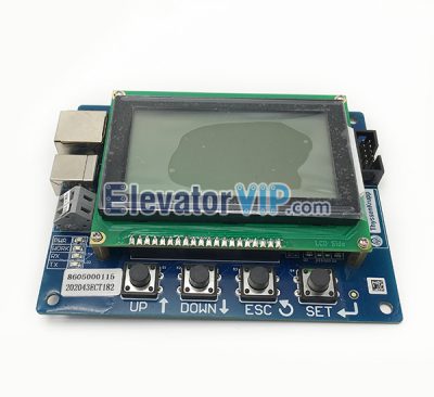 ThyssenKrupp Escalator Service Tool, Thyssen Escalator Diagnostic Tool, ThyssenKrupp Escalator Test Tool, Thyssen Escalator Debugger, Thyssen Escalator Error LCD Display Card, ECT-01-D, ECT-01-A Board Testing Tool, Escalator Service Tool Supplier, Thyssen Escalator Testing Tool in India