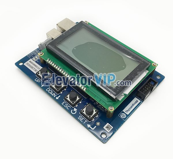ThyssenKrupp Escalator Service Tool, Thyssen Escalator Diagnostic Tool, ThyssenKrupp Escalator Test Tool, Thyssen Escalator Debugger, Thyssen Escalator Error LCD Display Card, ECT-01-D, ECT-01-A Board Testing Tool, Escalator Service Tool Supplier, Thyssen Escalator Testing Tool in India