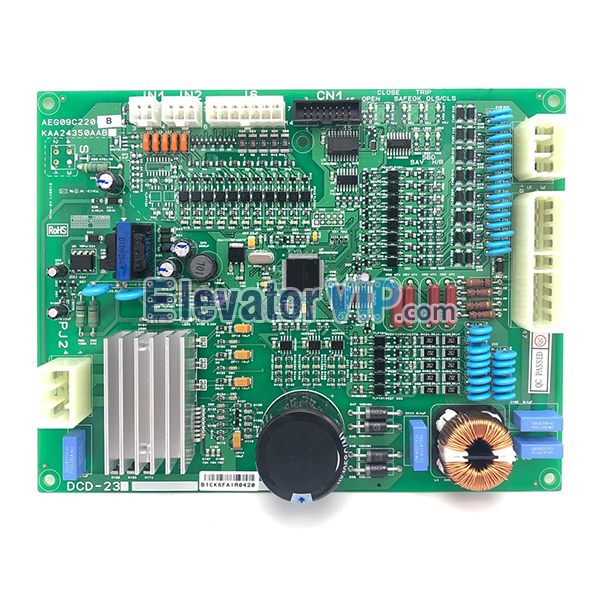 Sigma Elevator Door Motor PCB, LG-Otis Lift Door Motor Control Board, DCD-23, DCD-230, KAA24350AAB, AEG09C220B