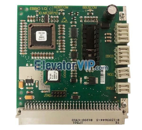 HOSTCOM, BBUSCOM, Elevator Cabin Communication Board, Elevator Car Communication PCB, ID.NR.591712, EBBIO1.QC, Elevator Car Communication Board Supplier