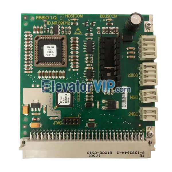 HOSTCOM, BBUSCOM, Elevator Cabin Communication Board, Elevator Car Communication PCB, ID.NR.591712, EBBIO1.QC, Elevator Car Communication Board Supplier