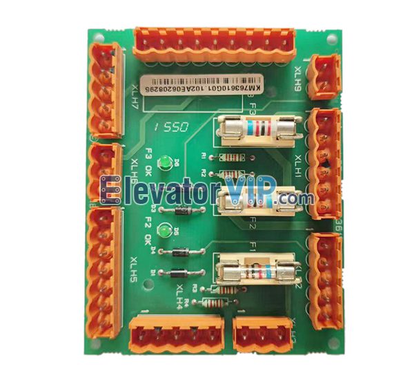 KONE Elevator Safety Circuit Board, KONE Lift LCE230 PCB, LOP-230 Board, KM763610G01, KM763610G02, 763613H01, KONE Elevator Motherboard