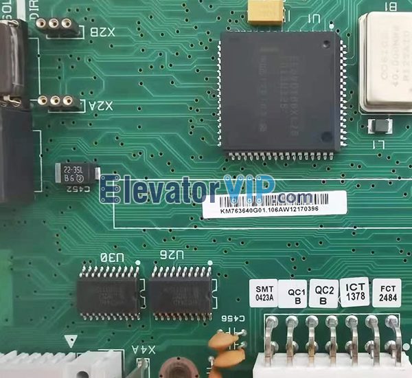 KM763640G01, KM763643H02, KM763643H03, KM763643H04, KONE Elevator LCECPUNC Motherboard, KONE MRL Lift CPU Board, KONE V3F18 Board, KONE Elevator PCB Board Supplier