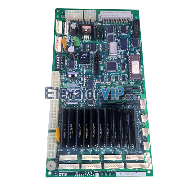 LG Sigma Elevator Communication Command Board, SIGMA Lift PCB in Cabin, Otis Elevator Command Motherboard, DCL-240, DCL-243, DCL-244, AEG08C734