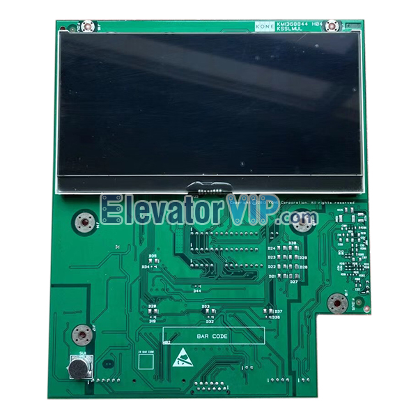 KONE Elevator LCD Display, KONE Lift Display Board, KM1368843G02, Elevator LCD Display PCB Supplier