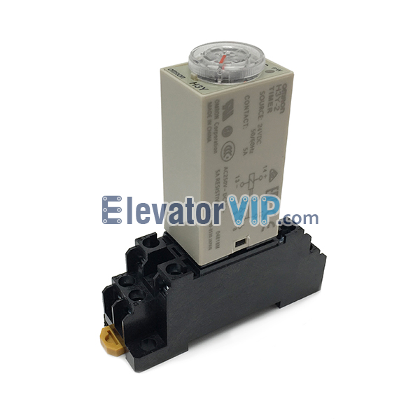 OMRON Delay Relay, H3Y-2 Timer Relay, OMRON Relay 24VDC, OMRON Relay 8-Pins, Time Relay Supplier, PYF08A-E Relay Socket 