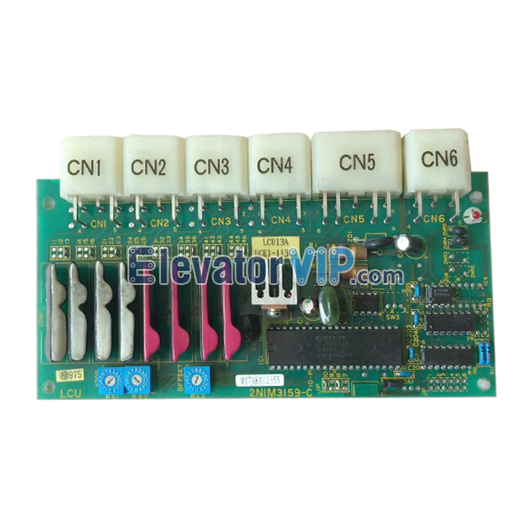 UCE1-113C3, UCE1-113C4, 2NIM3159-C, 2NIM3159-B, LCU13A, Toshiba Elevator Hoistway Communication PCB