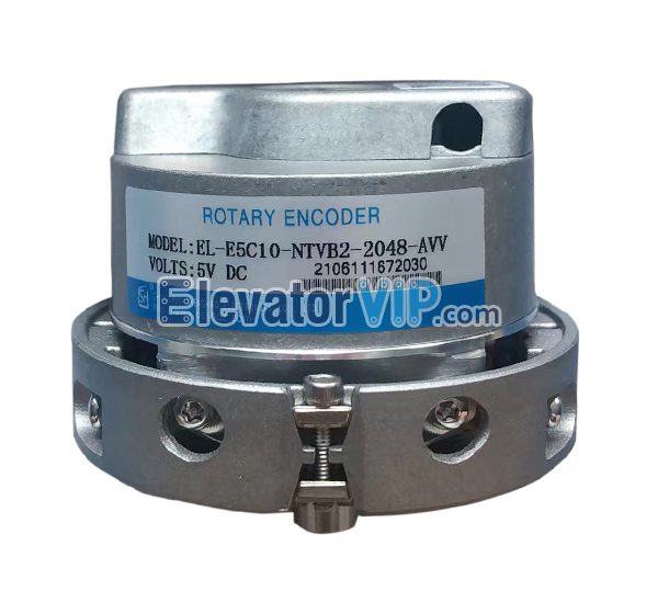 Elevator Synchronous Drive Rotary Encoder, Elevator Rotating Encoder, Substitute ERN1387 Encoder, Replace ERN1387 Elevator Encoder, EL-E5C10-NTVB2-2048-AVV