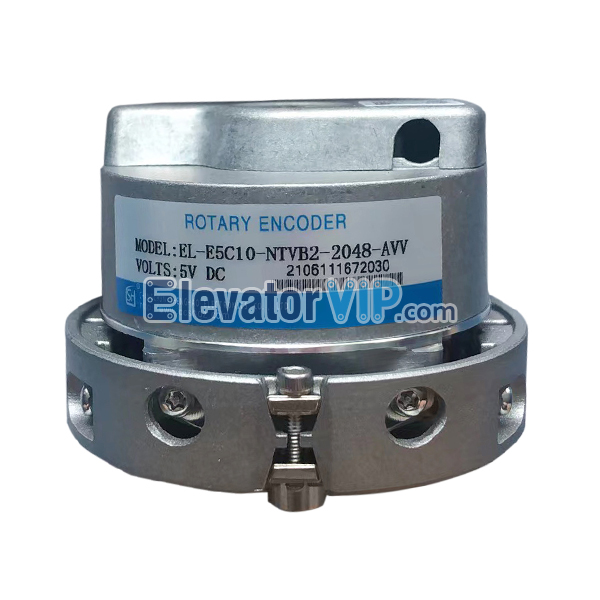 Elevator Synchronous Drive Rotary Encoder, Elevator Rotating Encoder, Substitute ERN1387 Encoder, Replace ERN1387 Elevator Encoder, EL-E5C10-NTVB2-2048-AVV