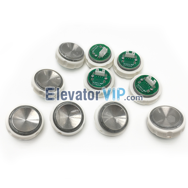 2pcs Elevator Button 36mm Elevator Button Push Button for Lift Push Release  Button Lift Push Buttons Elevator Part Round Elevator Buttons 36mm Button