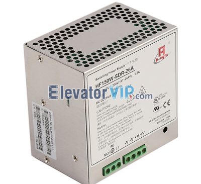 Elevator Control Cabinet Power Supply, HF150W-SDR-26A, HF150W-SDR-24B