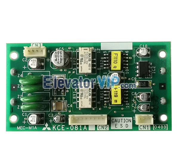 Mitsubishi GPS-3 Elevator Interphone Control PCB, Mitsubishi MRL Lift Interphone Control Board, KCE-081A