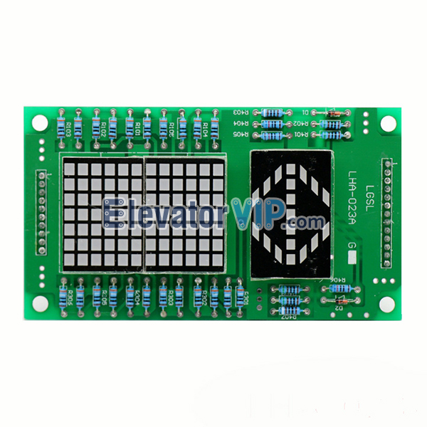 Mitsubishi Elevator Cabin Display Board, Mitsubishi Lift COP Indicator PCB, LHD-620B, LHA-023AG, LHA-023AG01, LHA-023AG11, P235710B000G02, P235710B000G12