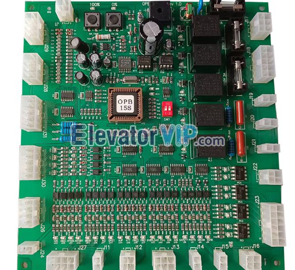 LG-SIGMA Elevator Cabin Connector PCB, Sigma Lift COP Communication Board, OPB-101, OPB-100