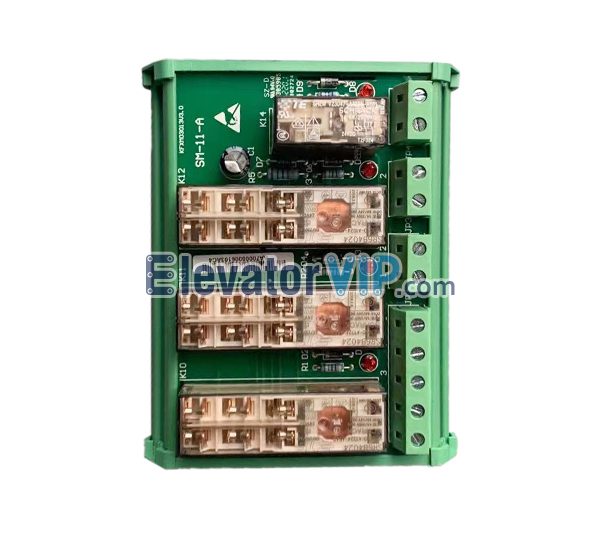 STEP Elevator UCMP Control Board, STEP Lift Releveling PCB, Elevator Pre-opening Door Board, SM-11-A, SM.11A, SM.11SFA