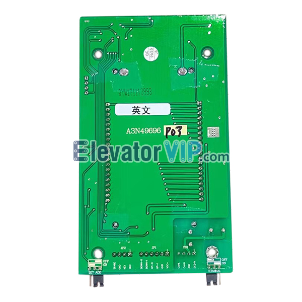 OTIS Sigma Elevator LOP Display PCB, Sigma Lift LOP Indicator, A3J49695, A3N49696, Sigma Elevator HOP LCD Display