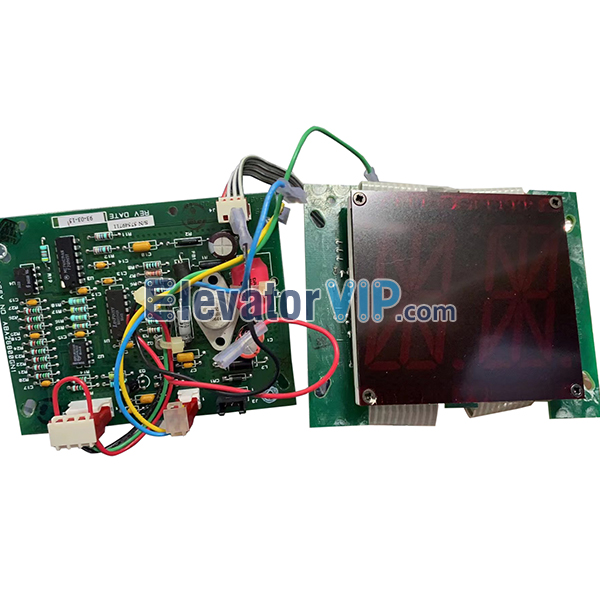 OTIS E411 Elevator Digital Position Indictor, OTIS Lift COP Display Board, OTIS Elevator Cabin Display PCB, ABA26800GN1, ABA610GN, ABA26800GP1