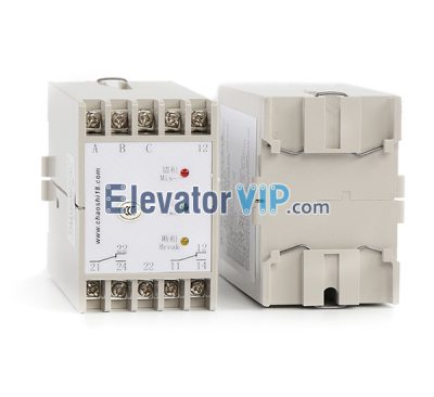 Shanghai chaoshi18 AC Circuit Protector, OTIS Elevator Three-Phase AC Protection Relay, Chaoshi Elevator Relay, OTIS Elevator Protection AC Relay, ABJ1-122X, ABJ1-122