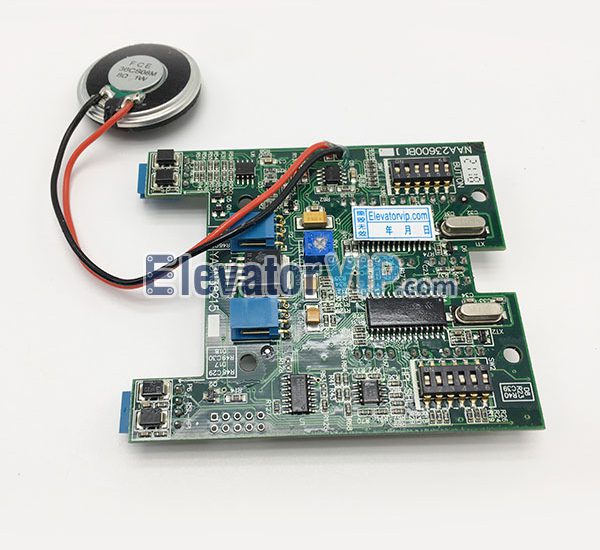 OTIS 2000 HPI15 Hall Display, OTIS Elevator LOP Display Board, OTIS Lift HOP Indicator PCB, OTIS HPI 15 Display, OTIS Elevator GEN2 Indicator, FAA23600AB1, NAA23600B, OTIS Elevator Arrival Gong Display Board with Buzzer