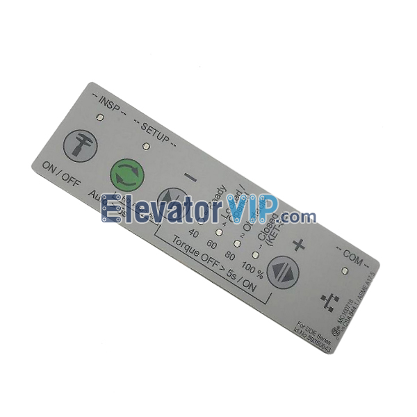 Elevator V15 Door Motor HMI Keypad, Elevator V35 Door Operator Keypad, DDE-V35 Keypad Supplier, ID.NR.59350643