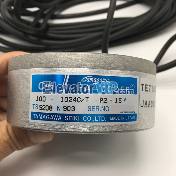 Otis Elevator Rotary Encoder, TE71024-D, TS5208N903, TS5208N39, TS5208N30, JAA00633AAF001, JAA00633AAF002, JAA00633ABF004, JAA00633ABF003