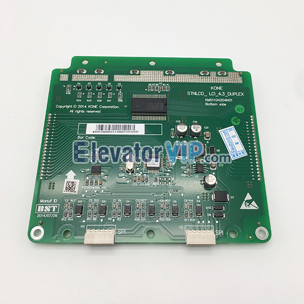 KONE Elevator LCD Display Board, KONE Elevator LOP Indicator, STNLCD_LCI_4.3_DUPLEX, KM51104204H01, KM51104203G11, KM51104203G01