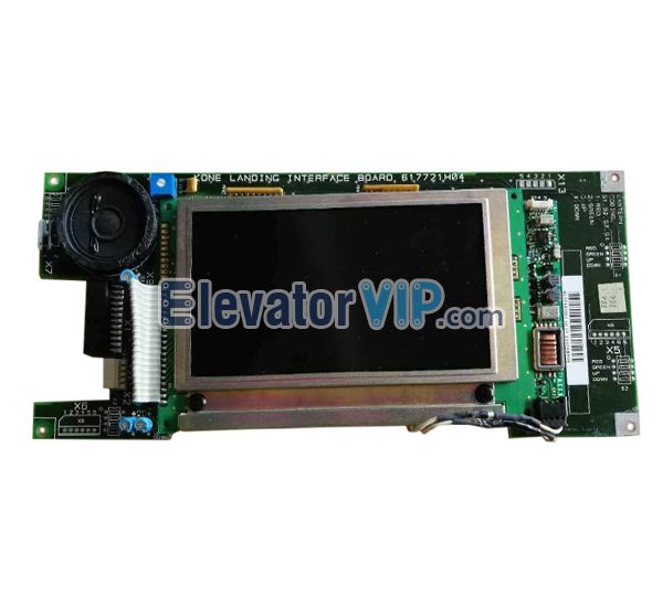 KONE 7000 Elevator Landing Interface Board, KONE Elevator LCD Display, 617721H04, KM617718G01