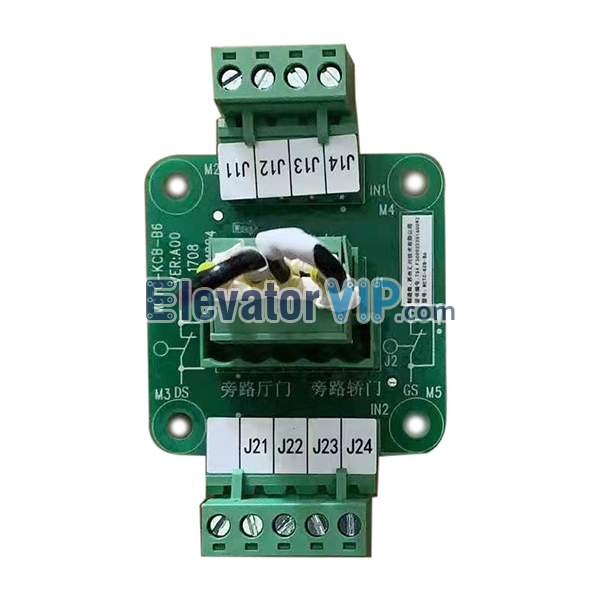 Monarch Elevator Bypass Interface Board, Monarch Lift Plug-in PCB, MCTC-KCB-B6