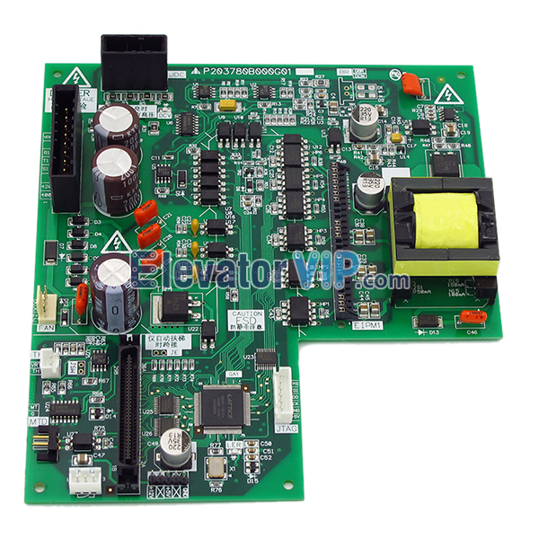 Mitsubishi HOPE2 Elevator Drive Board, Mitsubishi Lift Control Cabinet Drive Board, P203709B000G01, P203780B000G01, P203781B000G01