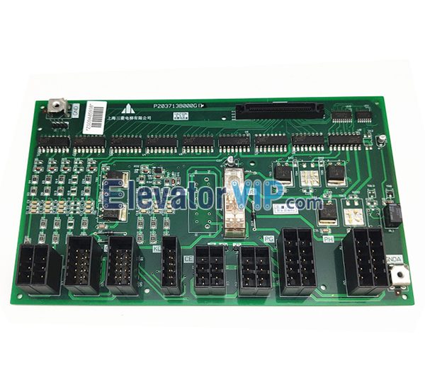 Mitsubishi Elevator W1 Interface Board, P203713B000G11, P203713B000G12, P203713B000G01, P203713B000G21