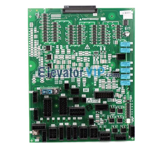 Mitsubishi LEHY-III Elevator PCB, Mitsubishi Lift W1 Interface Board, P203773B000G01