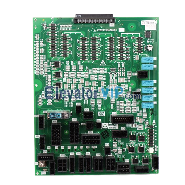 Mitsubishi LEHY-III Elevator PCB, Mitsubishi Lift W1 Interface Board, P203773B000G01