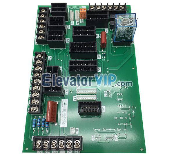 Mitsubishi Elevator Door Motor Wiring Board, Mitsubishi LEHY Lift Car Top Door Interface PCB, Mitsubishi LEHY Elevator Door Drive Interface PCB, P231706B000G01