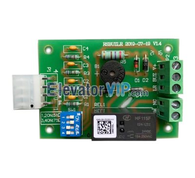 RSBUZLR, XAA610EL2, XAA610EH1, XBA610EH1, Otis Elevator Cabin Buzzer PCB, OTIS Lift Car Buzzer Communication Board