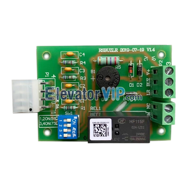 RSBUZLR, XAA610EL2, XAA610EH1, XBA610EH1, Otis Elevator Cabin Buzzer PCB, OTIS Lift Car Buzzer Communication Board