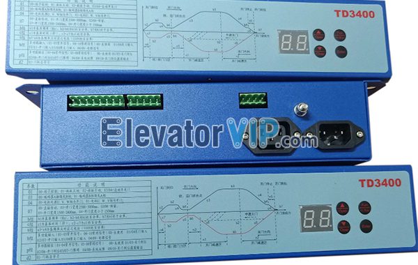 EDUNBURGH Elevator Door Inverter, TD3400 Door Controller, Elevator Door Control Frequency Converter