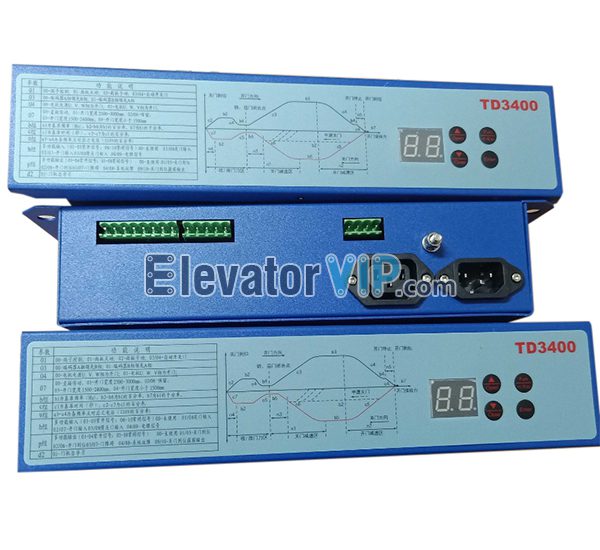 EDUNBURGH Elevator Door Inverter, TD3400 Door Controller, Elevator Door Control Frequency Converter