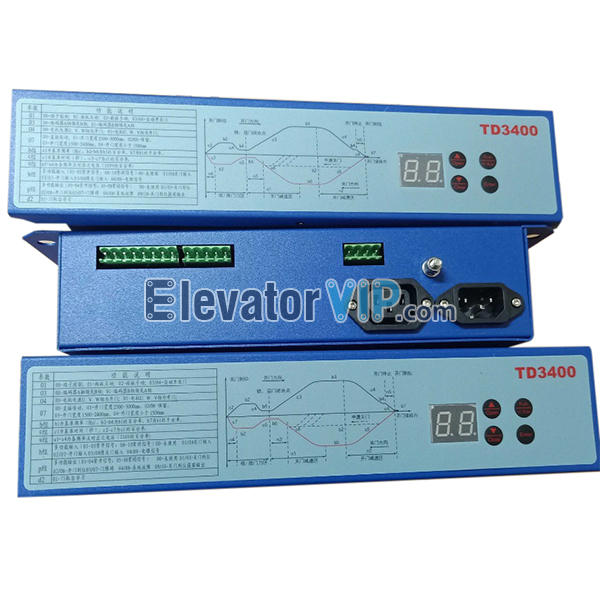 EDUNBURGH Elevator Door Inverter, TD3400 Door Controller, Elevator Door Control Frequency Converter