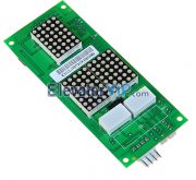 NKET Elevator LOP Display Board, Elevator LOP Display PCB, Elevator LOP Indicator Board, ZXK-CAN03C, WP-CAN03