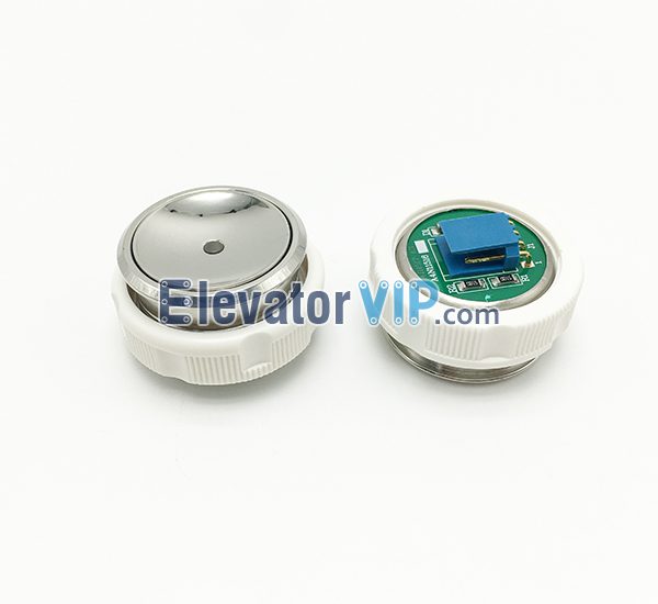 Otis Elevator Explosion Proof Push Button, Otis Lift Stainless Steel Push Button, A4N11516, A4J11517 A3