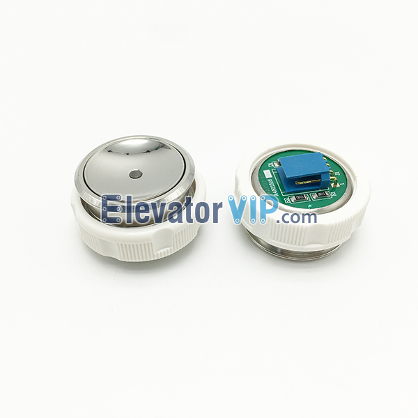 Otis Elevator Explosion Proof Push Button, Otis Lift Stainless Steel Push Button, A4N11516, A4J11517 A3