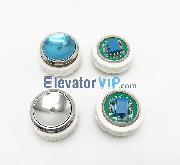 Otis Elevator Explosion Proof Push Button, Otis Lift Stainless Steel Push Button, A4N11516, A4J11517 A3