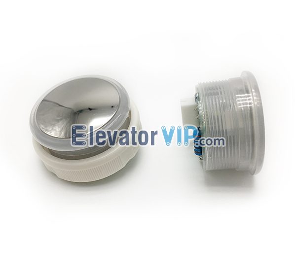 BST Elevator Push Button, Elevator Push Button Supplier, Elevator Push Button Stainless Steel Mirror Arc Surface, BST Lift Push Button Arc Surface White Light, A4J12877 A1, A34J12877 A1, A4J12877A1