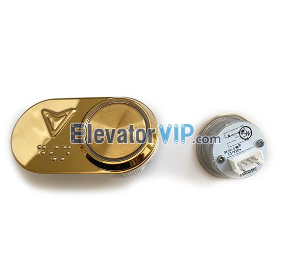 Elevator Round Push Button, BST Elevator Push Button 27.5mm, A4J52461, A4N52462